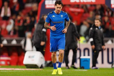 Ricard Sanchez Liga Portekiz maçı sırasında SL Benfica ve GD Estoril Praia (Maciej Rogowski / Ball Raw Images) arasında görüldü.)