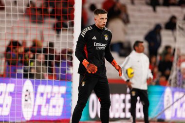 SL Benfica ve GD Estoril Praia (Maciej Rogowski / Ball Raw Images) arasında oynanan Liga Portekiz maçında Anatoliy Trubin görüldü)