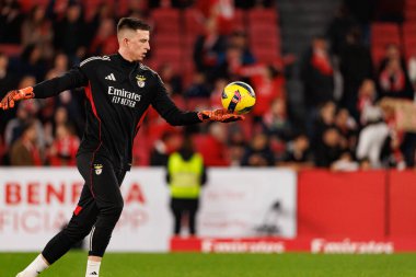 SL Benfica ve GD Estoril Praia (Maciej Rogowski / Ball Raw Images) arasında oynanan Liga Portekiz maçında Anatoliy Trubin görüldü)