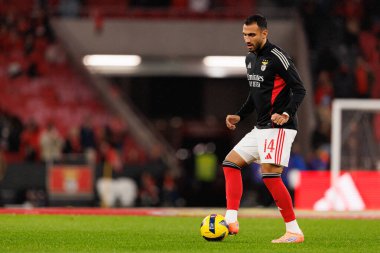 SL Benfica ve GD Estoril Praia (Maciej Rogowski / Ball Raw Images) arasında oynanan Liga Portekiz maçında Vangelis Pavlidis görüldü)