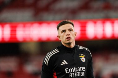 SL Benfica ve GD Estoril Praia (Maciej Rogowski / Ball Raw Images) arasında oynanan Liga Portekiz maçında Anatoliy Trubin görüldü)