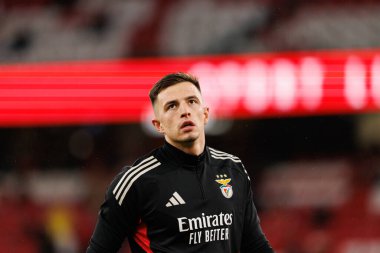 SL Benfica ve GD Estoril Praia (Maciej Rogowski / Ball Raw Images) arasında oynanan Liga Portekiz maçında Anatoliy Trubin görüldü)