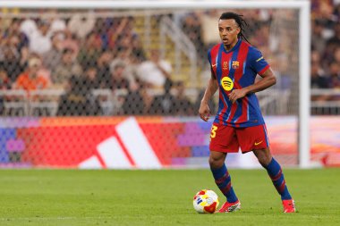 Jules Kounde İspanya Süper Kupası yarı final maçında FC Barcelona ve Athletic Club (Maciej Rogowski / Ball Raw Images) arasında görüldü.)