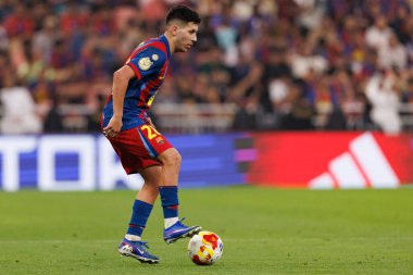Roony Bardghji, FC Barcelona ile Athletic Club (Maciej Rogowski / Ball Raw Images) arasında oynanan yarı final maçında görüldü.)