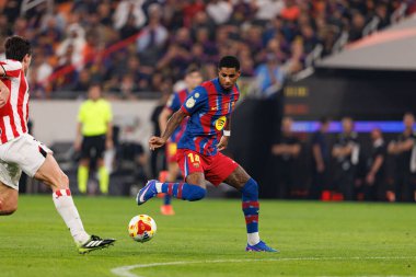 Marcus Rashford, FC Barcelona ile Athletic Club (Maciej Rogowski / Ball Raw Images) arasında oynanan İspanya Süper Kupası yarı final maçında görüldü.)