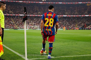 Roony Bardghji, FC Barcelona ile Athletic Club (Maciej Rogowski / Ball Raw Images) arasında oynanan yarı final maçında görüldü.)