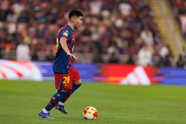 Roony Bardghji, FC Barcelona ile Athletic Club (Maciej Rogowski / Ball Raw Images) arasında oynanan yarı final maçında görüldü.)