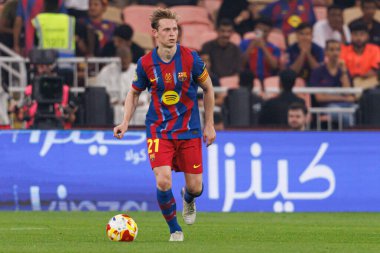 Fransız De Jong, FC Barcelona ile Athletic Club (Maciej Rogowski / Ball Raw Images) arasında oynanan yarı final maçında görüldü.)