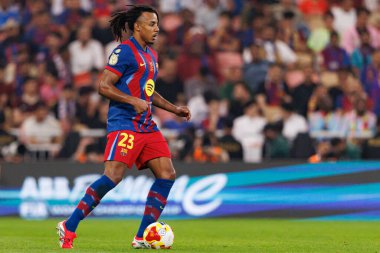 Jules Kounde İspanya Süper Kupası yarı final maçında FC Barcelona ve Athletic Club (Maciej Rogowski / Ball Raw Images) arasında görüldü.)