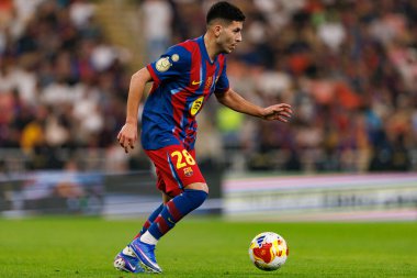 Roony Bardghji, FC Barcelona ile Athletic Club (Maciej Rogowski / Ball Raw Images) arasında oynanan yarı final maçında görüldü.)