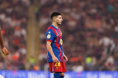 Roony Bardghji, FC Barcelona ile Athletic Club (Maciej Rogowski / Ball Raw Images) arasında oynanan yarı final maçında görüldü.)