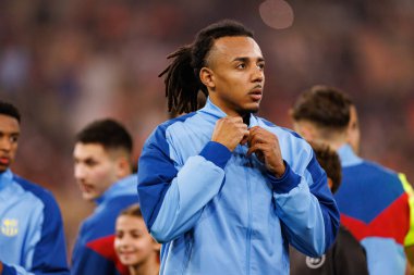 Jules Kounde İspanya Süper Kupası yarı final maçında FC Barcelona ve Athletic Club (Maciej Rogowski / Ball Raw Images) arasında görüldü.)