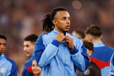 Jules Kounde İspanya Süper Kupası yarı final maçında FC Barcelona ve Athletic Club (Maciej Rogowski / Ball Raw Images) arasında görüldü.)