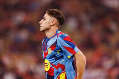 Fermin Lopez, FC Barcelona ile Athletic Club (Maciej Rogowski / Ball Raw Images) arasında oynanan İspanya Süper Kupası Yarı final maçında görüldü.)