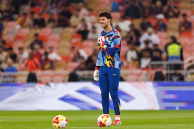 Diego Kochen İspanya Süper Kupası 'nda FC Barcelona ile Athletic Club (Maciej Rogowski / Ball Raw Images) arasında oynanan yarı final maçında görüldü.)