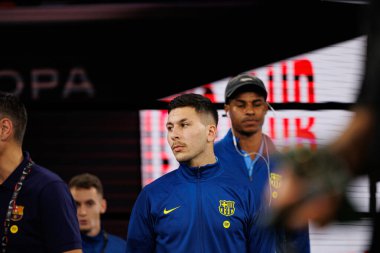 Roony Bardghji, FC Barcelona ile Athletic Club (Maciej Rogowski / Ball Raw Images) arasında oynanan yarı final maçında görüldü.)