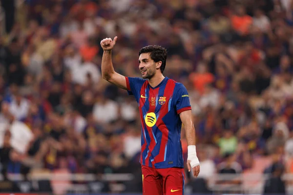 Ferran Torrez İspanya Süper Kupası 'nda FC Barcelona ile Athletic Club (Maciej Rogowski / Ball Raw Images) arasında oynanan yarı final maçında görüldü.)