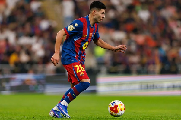 Roony Bardghji, FC Barcelona ile Athletic Club (Maciej Rogowski / Ball Raw Images) arasında oynanan yarı final maçında görüldü.)