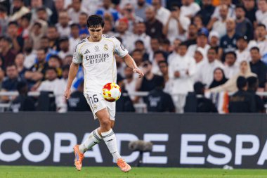 Gonzalo Garcia Atletico de Madrid ve Real Madrid (Maciej Rogowski / Ball Raw Images) arasında oynanan yarı final maçında görüldü.)