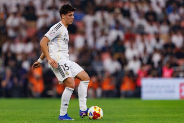 Atletico de Madrid ve Real Madrid (Maciej Rogowski / Ball Raw Images) arasında oynanan İspanya Süper Kupası yarı final maçında Arda Güler görüldü.)