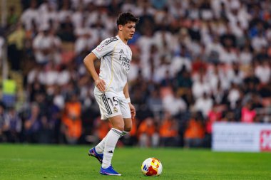 Atletico de Madrid ve Real Madrid (Maciej Rogowski / Ball Raw Images) arasında oynanan İspanya Süper Kupası yarı final maçında Arda Güler görüldü.)