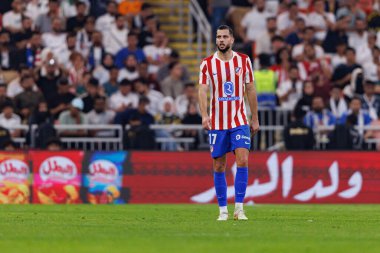 David Hancko Atletico de Madrid ve Real Madrid (Maciej Rogowski / Ball Raw Images) arasında oynanan İspanya Süper Kupası yarı final maçında görüldü.)