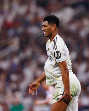 Jude Bellingham, Atletico de Madrid ve Real Madrid (Maciej Rogowski / Ball Raw Images) arasında oynanan İspanya Süper Kupası yarı final maçında görüldü.)