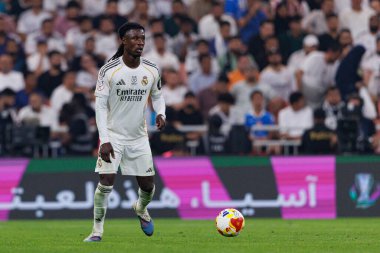 Eduardo Camavinga, Atletico de Madrid ve Real Madrid (Maciej Rogowski / Ball Raw Images) arasında oynanan yarı final maçında görüldü.)