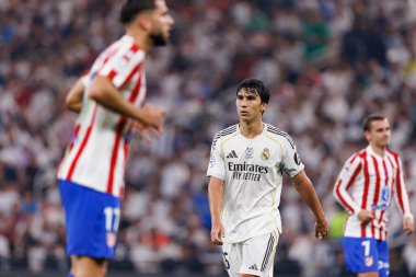 Gonzalo Garcia Atletico de Madrid ve Real Madrid (Maciej Rogowski / Ball Raw Images) arasında oynanan yarı final maçında görüldü.)