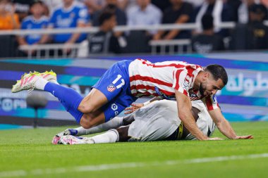 David Hancko ve Vinicius Vini Junior Atletico de Madrid ve Real Madrid (Maciej Rogowski / Ball Raw Images) arasında oynanan yarı final maçında görüldü.)