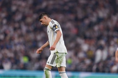 Federico Valverde, Atletico de Madrid ve Real Madrid (Maciej Rogowski / Ball Raw Images) arasında oynanan İspanya Süper Kupası yarı final maçında görüldü.)