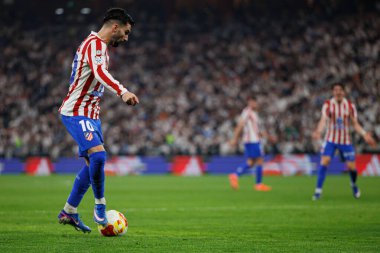 Alejandro Alex Baena, Atletico de Madrid ve Real Madrid (Maciej Rogowski / Ball Raw Images) arasında oynanan İspanya Süper Kupası yarı final maçında görüldü.)