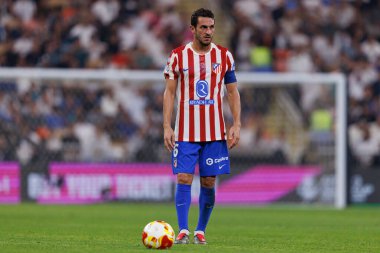 Atletico de Madrid ve Real Madrid (Maciej Rogowski / Ball Raw Images) arasında oynanan İspanya Süper Kupası yarı final maçında görülen Koke)