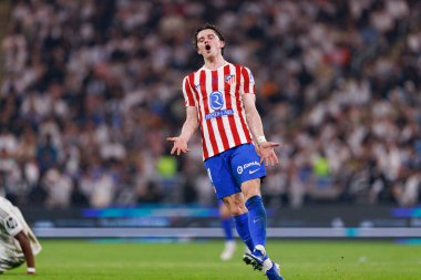 Conor Gallagher, Atletico de Madrid ve Real Madrid (Maciej Rogowski / Ball Raw Images) arasında oynanan İspanya Süper Kupası yarı final maçında görüldü.)