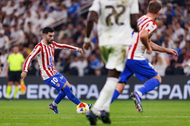 Alejandro Alex Baena, Atletico de Madrid ve Real Madrid (Maciej Rogowski / Ball Raw Images) arasında oynanan İspanya Süper Kupası yarı final maçında görüldü.)