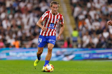 Marcos Llorente, Atletico de Madrid ile Real Madrid (Maciej Rogowski / Ball Raw Images) arasında oynanan İspanya Süper Kupası yarı final maçında görüldü.)