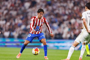 Giuliano Simeone, Atletico de Madrid ve Real Madrid (Maciej Rogowski / Ball Raw Images) arasında oynanan İspanya Süper Kupası yarı final maçında görüldü.)