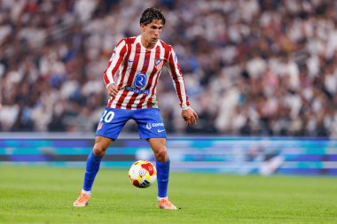Giuliano Simeone, Atletico de Madrid ve Real Madrid (Maciej Rogowski / Ball Raw Images) arasında oynanan İspanya Süper Kupası yarı final maçında görüldü.)