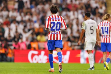 Giuliano Simeone, Atletico de Madrid ve Real Madrid (Maciej Rogowski / Ball Raw Images) arasında oynanan İspanya Süper Kupası yarı final maçında görüldü.)
