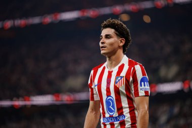 Julian Alvarez Atletico de Madrid ve Real Madrid (Maciej Rogowski / Ball Raw Images) arasında oynanan İspanya Süper Kupası yarı final maçında görüldü.)