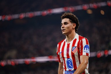 Julian Alvarez Atletico de Madrid ve Real Madrid (Maciej Rogowski / Ball Raw Images) arasında oynanan İspanya Süper Kupası yarı final maçında görüldü.)