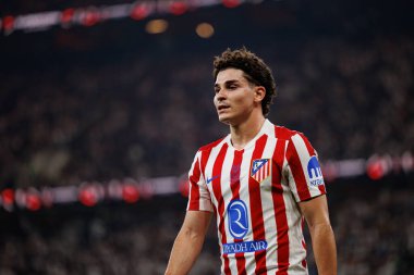 Julian Alvarez Atletico de Madrid ve Real Madrid (Maciej Rogowski / Ball Raw Images) arasında oynanan İspanya Süper Kupası yarı final maçında görüldü.)