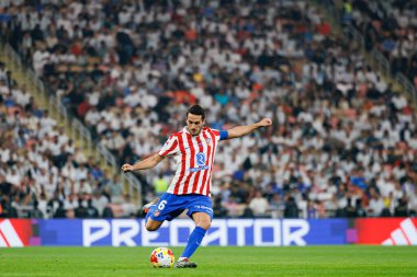 Atletico de Madrid ve Real Madrid (Maciej Rogowski / Ball Raw Images) arasında oynanan İspanya Süper Kupası yarı final maçında görülen Koke)
