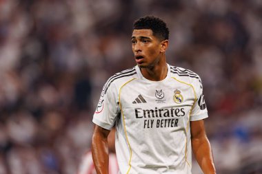 Jude Bellingham, Atletico de Madrid ve Real Madrid (Maciej Rogowski / Ball Raw Images) arasında oynanan İspanya Süper Kupası yarı final maçında görüldü.)