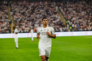 Jude Bellingham, Atletico de Madrid ve Real Madrid (Maciej Rogowski / Ball Raw Images) arasında oynanan İspanya Süper Kupası yarı final maçında görüldü.)
