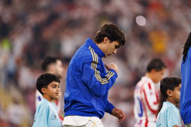 Gonzalo Garcia Atletico de Madrid ve Real Madrid (Maciej Rogowski / Ball Raw Images) arasında oynanan yarı final maçında görüldü.)