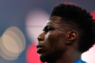 Aurelien Tchouameni, Atletico de Madrid ve Real Madrid (Maciej Rogowski / Ball Raw Images) arasında oynanan yarı final maçında görüldü.)