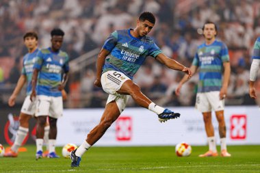 Jude Bellingham, Atletico de Madrid ve Real Madrid (Maciej Rogowski / Ball Raw Images) arasında oynanan İspanya Süper Kupası yarı final maçında görüldü.)