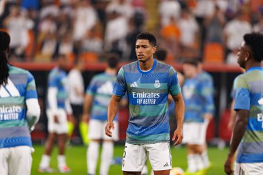 Jude Bellingham, Atletico de Madrid ve Real Madrid (Maciej Rogowski / Ball Raw Images) arasında oynanan İspanya Süper Kupası yarı final maçında görüldü.)