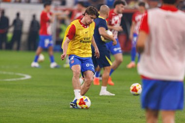 Conor Gallagher, Atletico de Madrid ve Real Madrid (Maciej Rogowski / Ball Raw Images) arasında oynanan İspanya Süper Kupası yarı final maçında görüldü.)